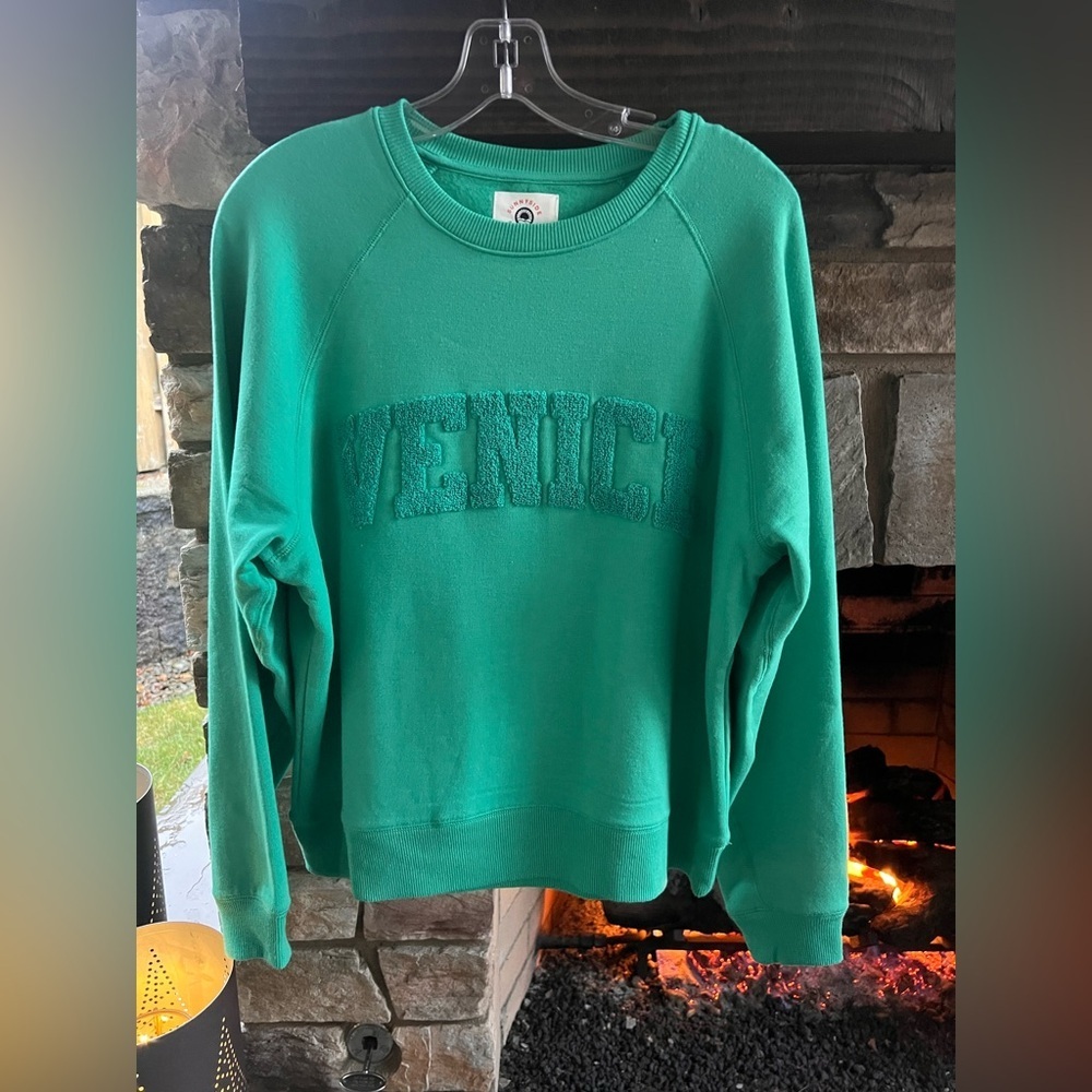 Green Sundry Venice Sweatshirt NWT M
